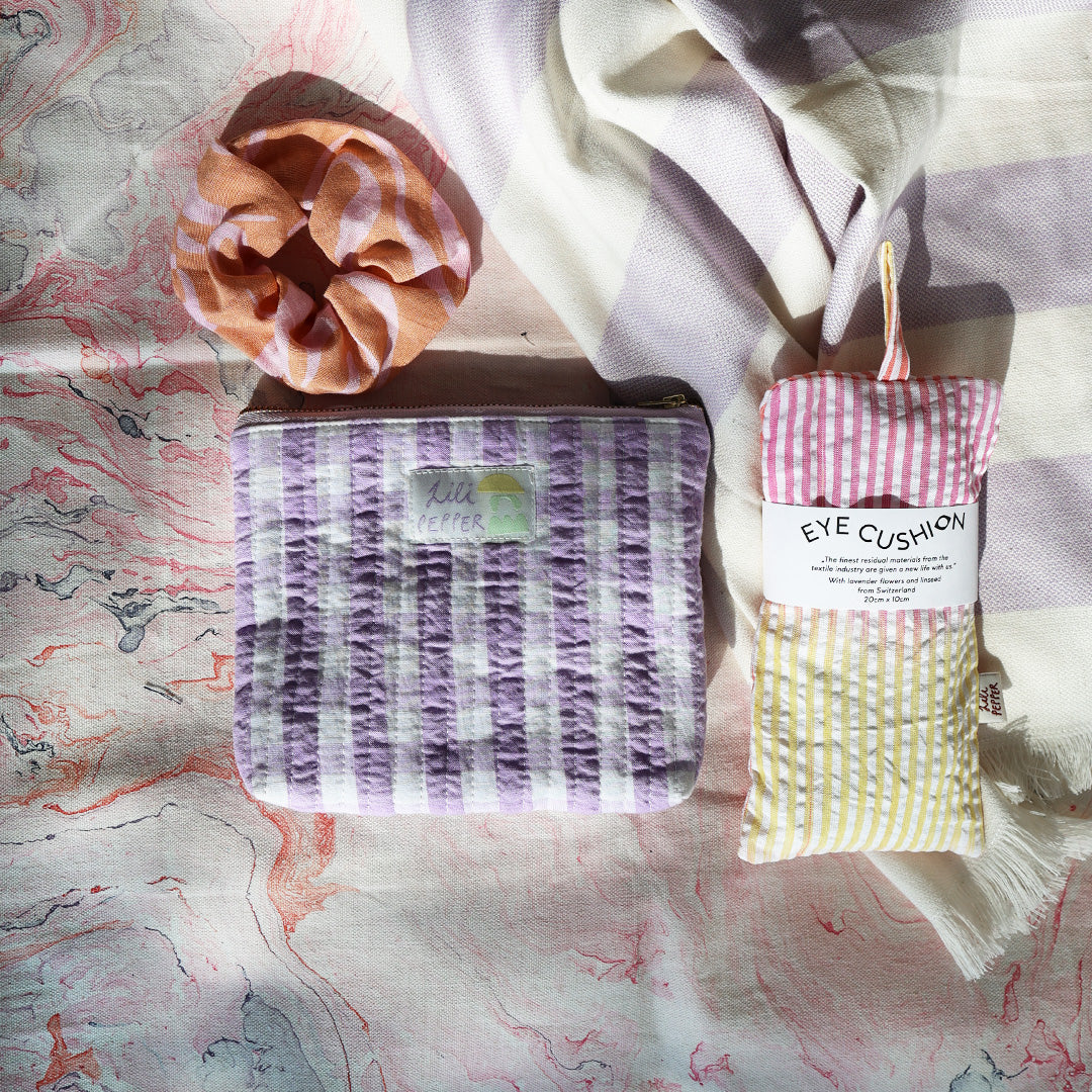 Fouta Tuch *Lilac Offwhite