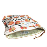*My Clementine* Organic Cotton Pouch - Lili Pepper
