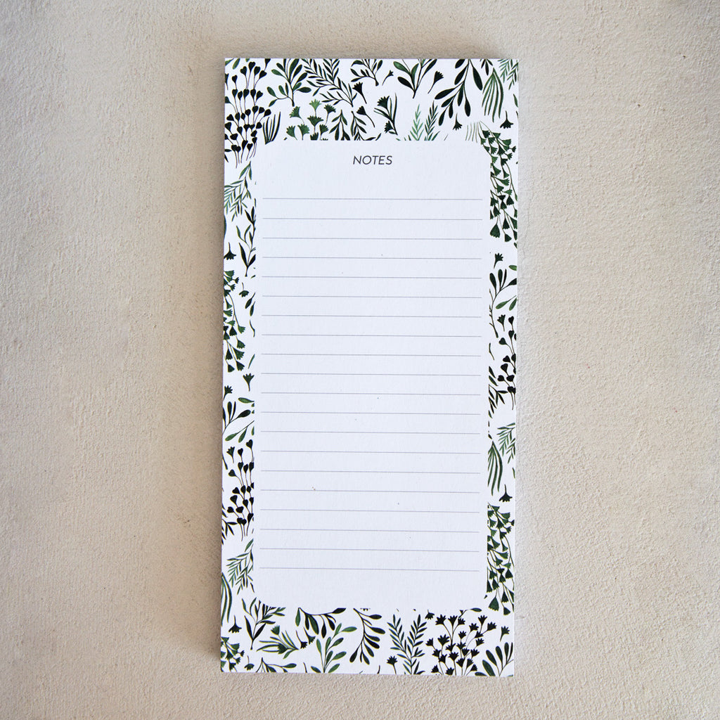 Notepad *Green Leaves