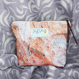 *Marble* Organic Cotton Pouch